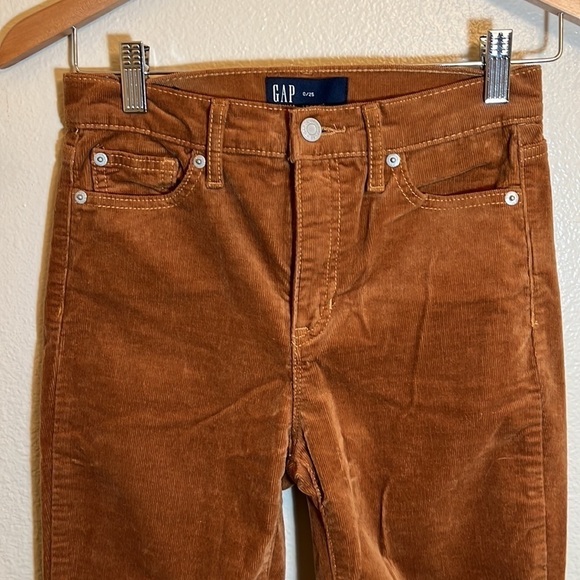 GAP Brown Corduroy Legging Skinny Pant - Picture 2 of 11